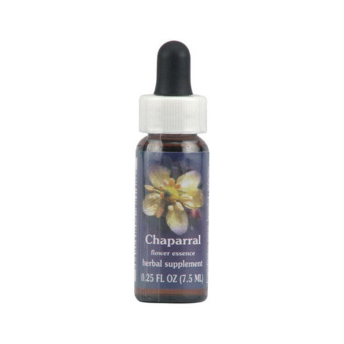 Flower Essence Chaparral Herbal Supplement Dropper - 0.25 Oz